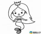 美人鱼怎么画简单又漂亮